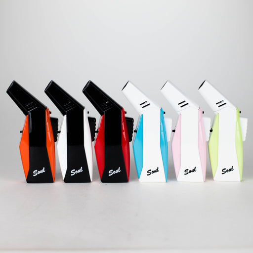 Soul Torches | Multi Color Torch lighter - 6 Count Display [1817] Lighters Canadian Distributor