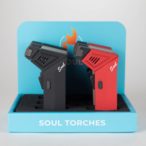 Soul Torch | Multi Color Torch lighter - 6 Count Display [1830] Lighters Canadian Distributor