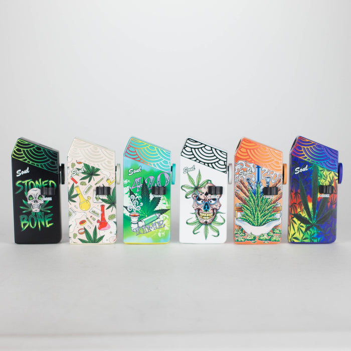 Soul Torches | Multi Color Torch lighter - 9 Count Display [1806] Lighters Canadian Distributor