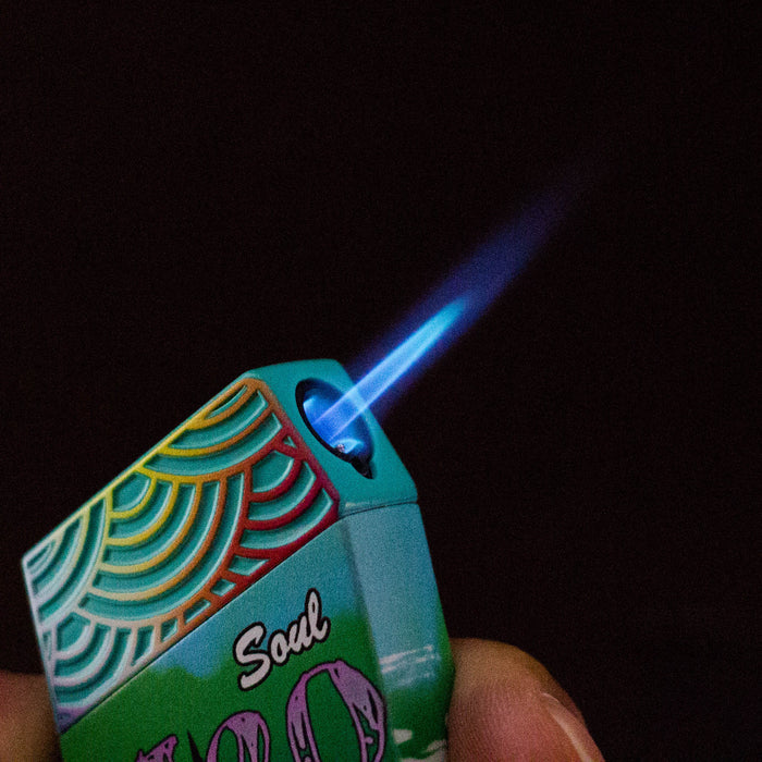 Soul Torches | Multi Color Torch lighter - 9 Count Display [1806] Lighters Canadian Distributor