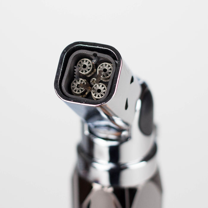 Soul Torch | 4 Jet Flames Torch Lighter – 12 Count Display [15169] | Rotatable Angle Nozzle Lighters Canadian Distributor