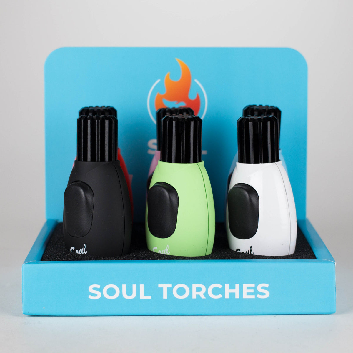 Soul Torches | Multi Color Torch lighter - 6 Count Display [1820] — One ...