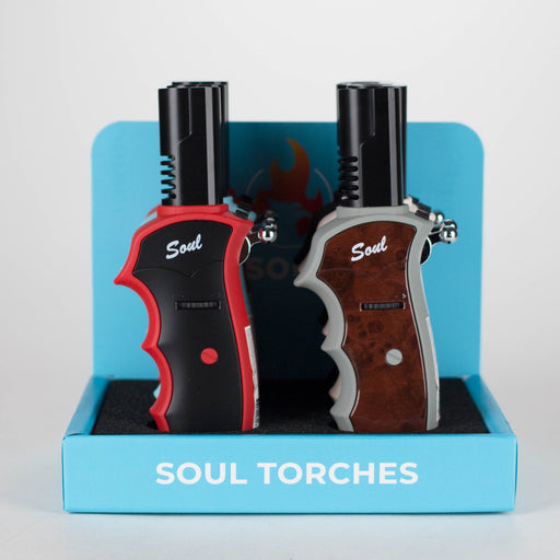 Soul Torches | Multi Color Torch lighter - 6 Count Display [1829] Lighters Canadian Distributor