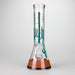 12" Beaker Glass Bong with Sticker | 14mm Bowl Joint Glass Bong Bongzie Smokes