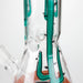 12" Beaker Glass Bong with Sticker | 14mm Bowl Joint Glass Bong Bongzie Smokes