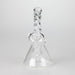 6" Twist Neck Glass Bong with Water Diffuser | 14mm Bowl Joint | Stemless Design Bongs Bongzie Smokes