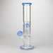 12" glass bong with tree arm percolator Bongs Bongzie Smokes Sky Blue