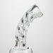 6" Twist Neck Glass Bong with Water Diffuser | 14mm Bowl Joint | Stemless Design Bongs Bongzie Smokes