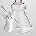 6" Twist Neck Glass Bong with Water Diffuser | 14mm Bowl Joint | Stemless Design Bongs Bongzie Smokes