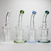 11" Glass Bong with Water Diffuser | 14mm Bowl Joint | Stemless Design Other Shaped Bong Bongzie Smokes