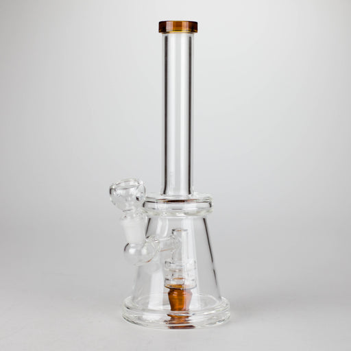 11" Glass Bong with Diffuser | 14mm Bowl Joint | Stemless Design Bongs Bongzie Smokes