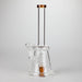 11" Glass Bong with Diffuser | 14mm Bowl Joint | Stemless Design Bongs Bongzie Smokes