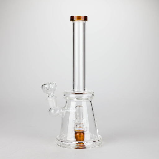 11" Glass Bong with Diffuser | 14mm Bowl Joint | Stemless Design Bongs Bongzie Smokes