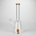 11" Glass Bong with Diffuser | 14mm Bowl Joint | Stemless Design Bongs Bongzie Smokes