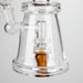 11" Glass Bong with Diffuser | 14mm Bowl Joint | Stemless Design Bongs Bongzie Smokes