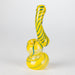 6.5" Single Chamber Fancy Bubbler – Unique Colors and Designs Glass Pipe Bongzie Smokes