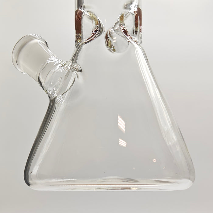 8" Color 4mm Beaker Glass Bong Glass Bong Super Supplys Inc