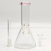 8" Color 4mm Beaker Glass Bong Glass Bong Super Supplys Inc