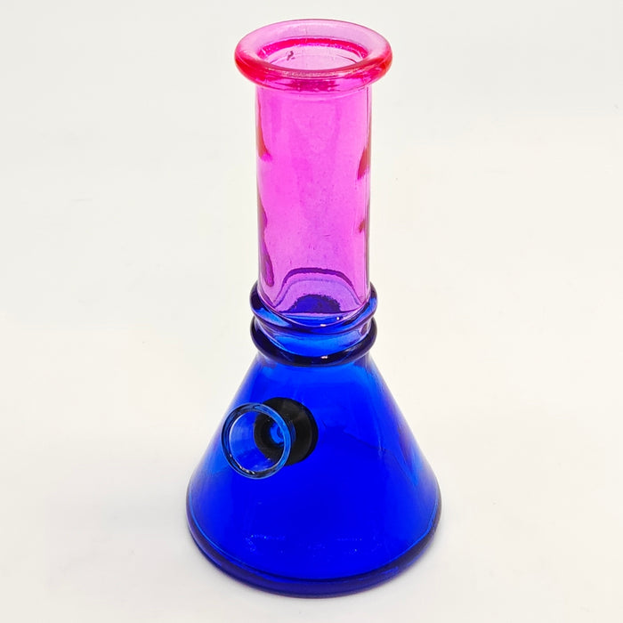 6" Colorful Gradient Beaker Waterpipe 10Pcs/Box Glass Bong Super Supplys Inc