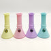 6" Macaron Beaker Waterpipe - 10-Piece Box Glass Bong Super Supplys Inc