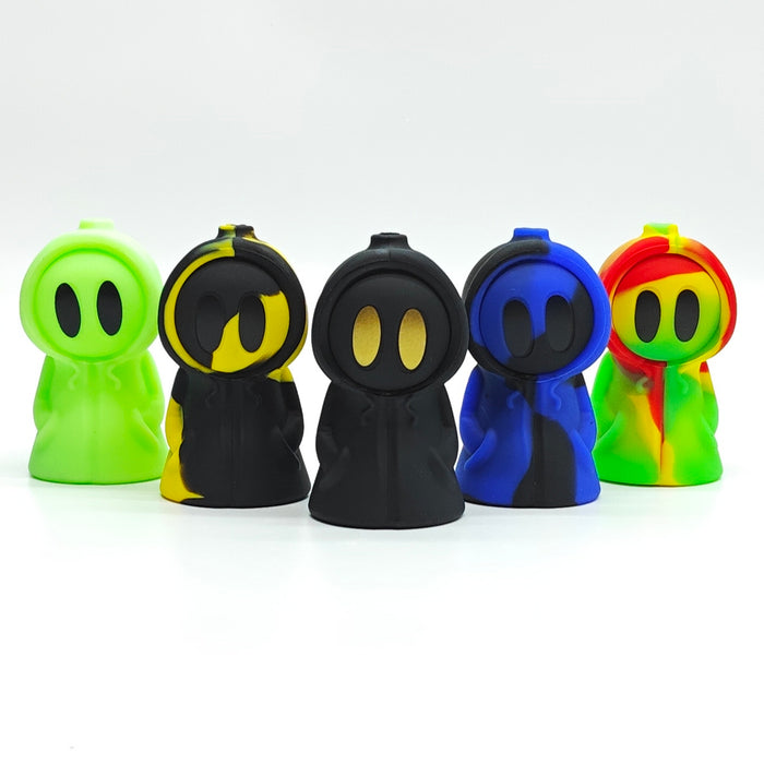 6" Hooded Reaper Waterpipe Bong Resin · Silicone · Plastic Bong Super Supplys Inc