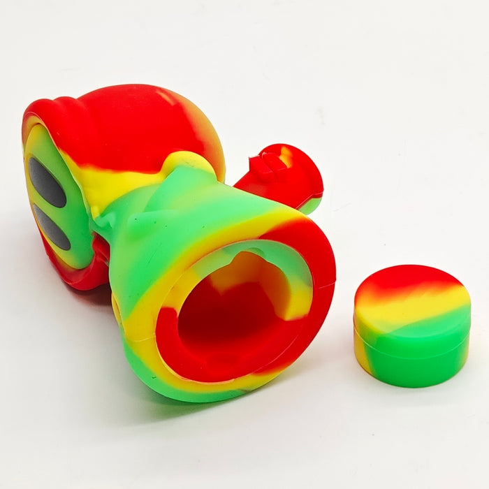 6" Hooded Reaper Waterpipe Bong Resin · Silicone · Plastic Bong Super Supplys Inc