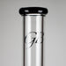 GB | 17" Tall Color Accented Beaker Bong – Slim Straight Tube with Downstem and Bowl Glass Bong RMG WHOLESALE