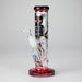 8.5" PsyTotem Glass Bong – 5mm Thick Glass, Tribal Totem Design Glass Bong DY Glass Design B