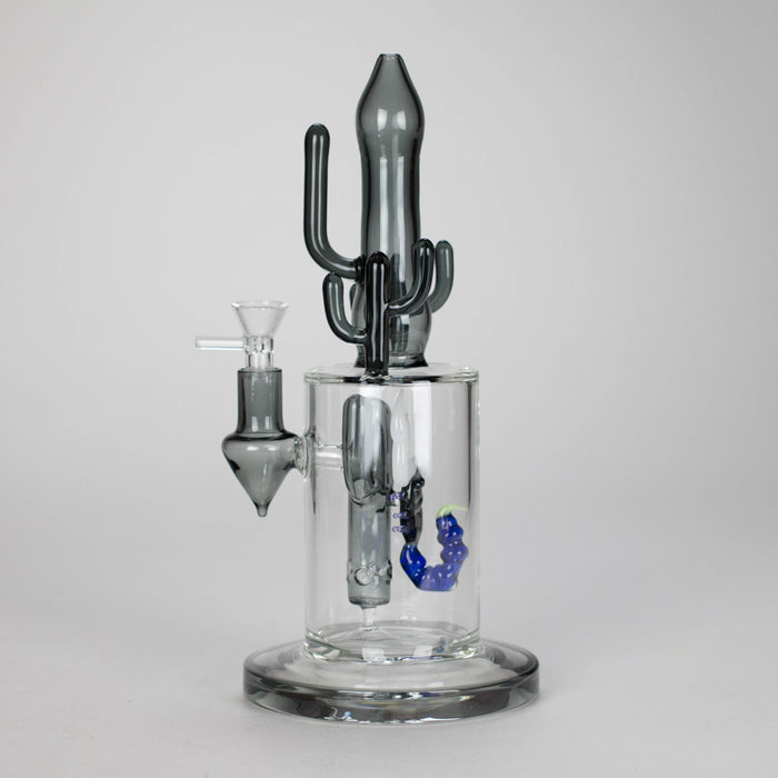11.5" Cactus Glass Bong Glass Bong DY Glass