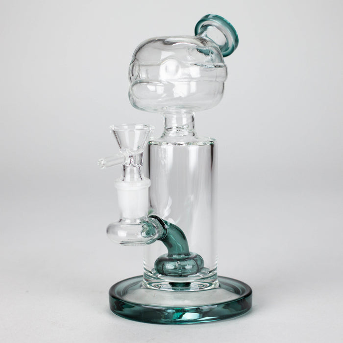 7″ Cartoon Character Glass Water Bong with Diffuser | 14mm Bowl Joint (C802x) Other Shaped Bong Canadian Distributor Turtle