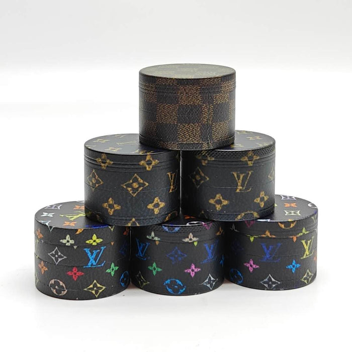 Dia 50mm*37mm Luxury Design Zinc Grinder Box of 12 Display Pack Super Supplys Inc