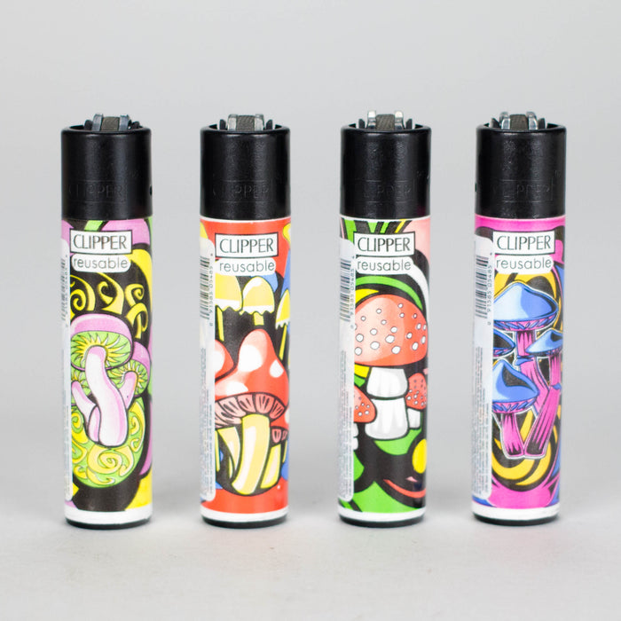 CLIPPER | "Mushroom Colors" Classic Display of 48 Lighter ONE
