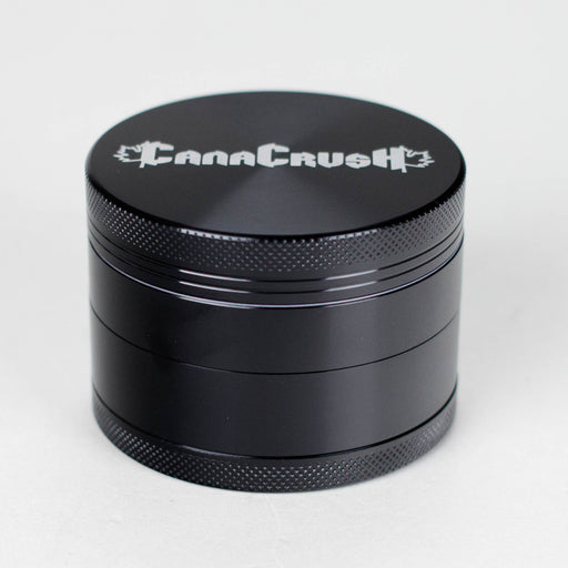 CanaCrush | 2.5" 4 Piece Grinder Regular Grinder Maq Distributors Black