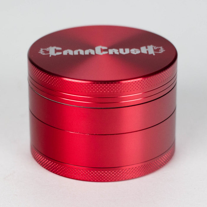 CanaCrush | 2.5" 4 Piece Grinder Regular Maq Distributors Red