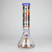 Cheech | 13″ Cat Decal Beaker Bong – CA-034 Glass Bong Smoking Cat Distribution