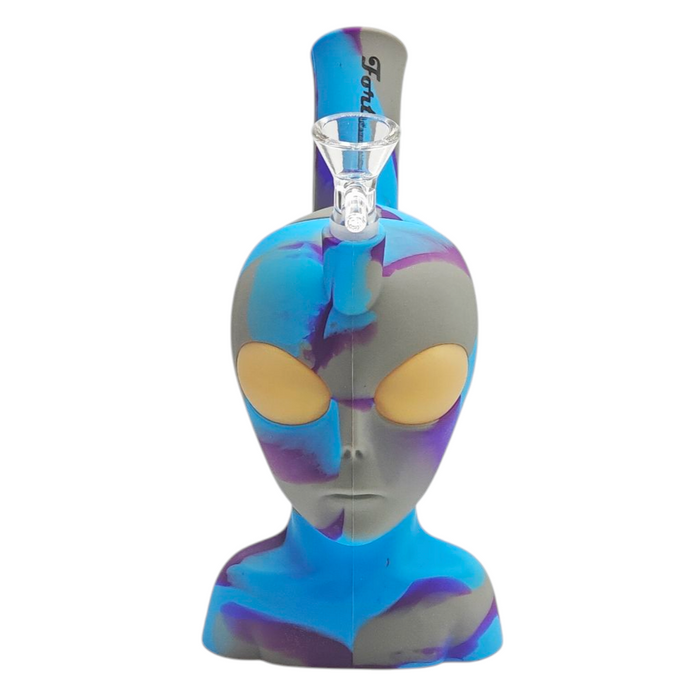 8.5" Ultraman Silicone-Assorted [SP1096] Resin · Silicone · Plastic Bong Super Supplys Inc