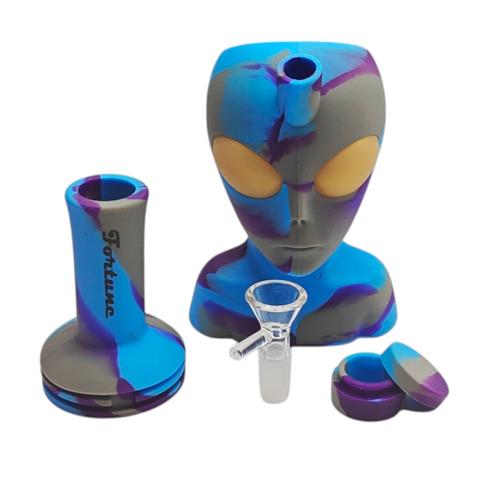 8.5" Ultraman Silicone-Assorted [SP1096] Resin · Silicone · Plastic Bong Super Supplys Inc