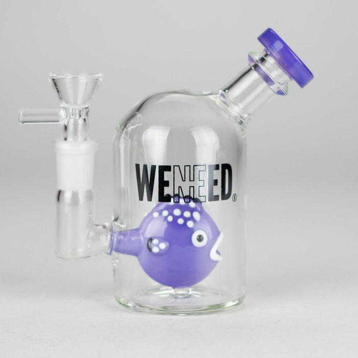WENEED | 5" Fugu Pop Glass Bong Glass Bong WENEED® Purple