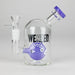 WENEED | 5" Fugu Pop Glass Bong Glass Bong WENEED® Purple