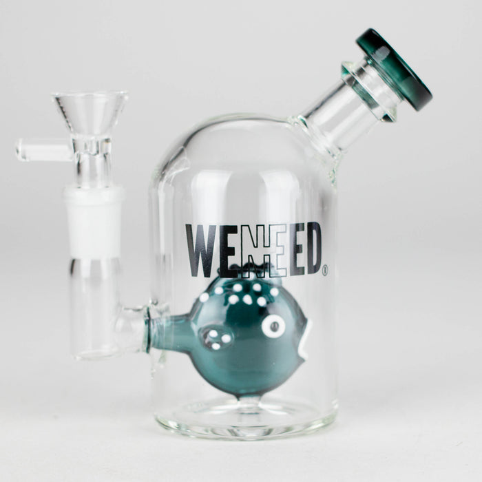 WENEED | 5" Fugu Pop Glass Bong Glass Bong WENEED® Green