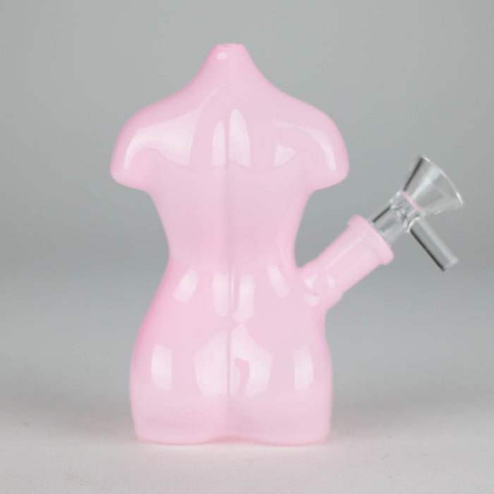 5.5" Curvy Glass Bong Glass Bong JJ Distribution