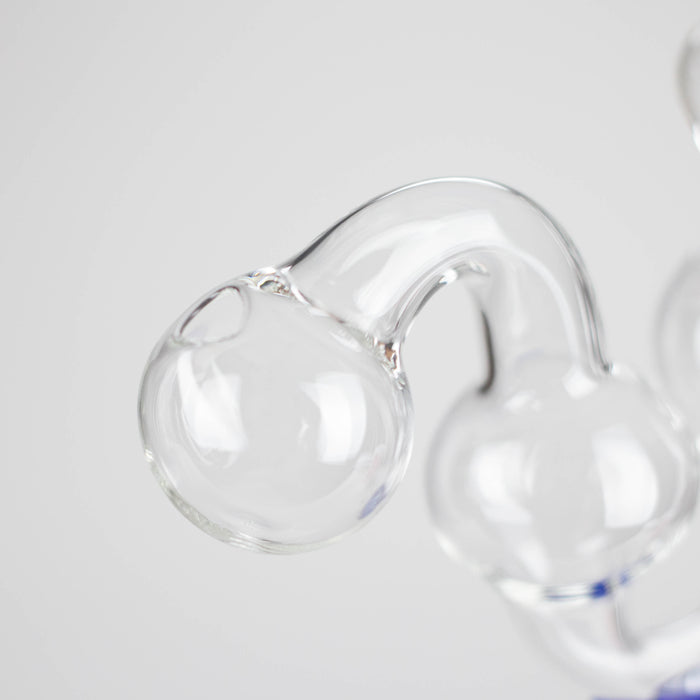 6" Stand Oil Burner Pipe – 2-Pack | Durable Glass, Assorted Colors Glass Bong RMG WHOLESALE