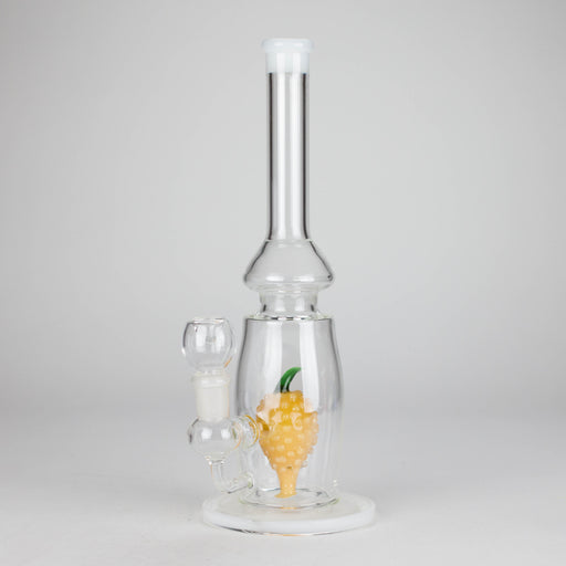 13" Glass Water Pipe with Pineapple Diffuser -Assorted Colors Glass Bong RMG WHOLESALE