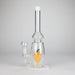 13" Glass Water Pipe with Pineapple Diffuser -Assorted Colors Glass Bong RMG WHOLESALE