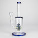 10" Glass Water Pipe with Fish Water Diffuser – Assorted Colors Glass Bong RMG WHOLESALE