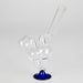 6" Stand Oil Burner Pipe – 2-Pack | Durable Glass, Assorted Colors Glass Bong RMG WHOLESALE
