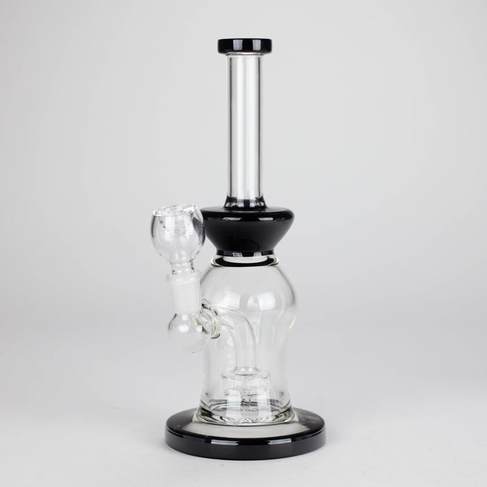 10" Glass Water Pipe with Showerhead Diffuser – Assorted Colors Glass Bong RMG WHOLESALE