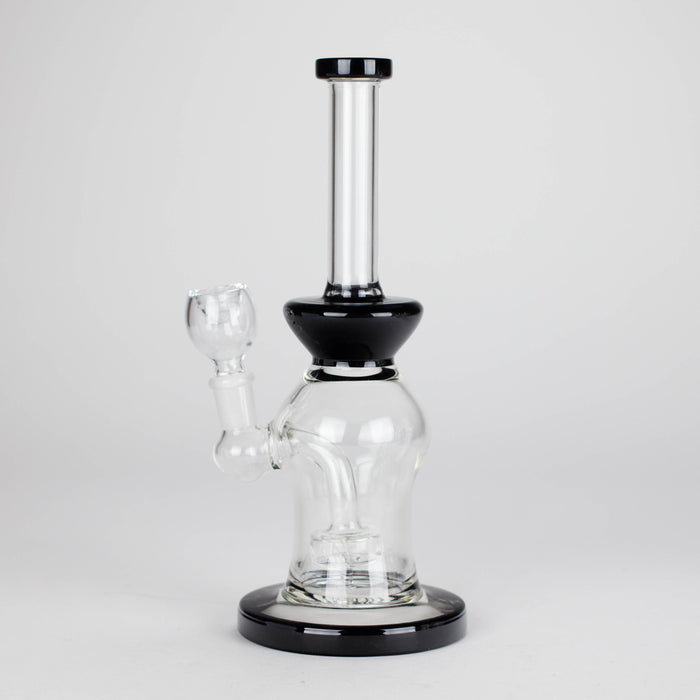 10" Glass Water Pipe with Showerhead Diffuser – Assorted Colors Glass Bong RMG WHOLESALE