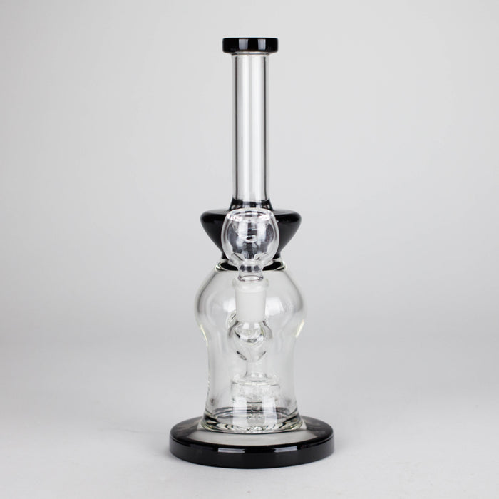 10" Glass Water Pipe with Showerhead Diffuser – Assorted Colors Glass Bong RMG WHOLESALE
