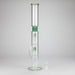18" Straight Glass Water Pipe with Dual Percolator – Assorted Colors Glass Bong RMG WHOLESALE